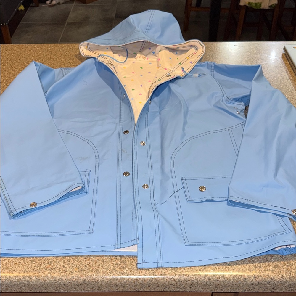 Vintage Cloud 9 Hooded Rain Jacket